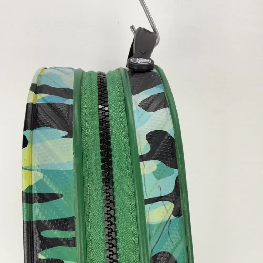 Crocs Kids Green‎ Dinosaur Camo Mini Backpack Dino Jibits Charms Lightweight